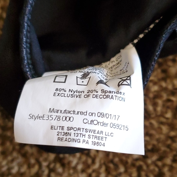 New! Elite sports leotard and scrunchie - Picture 5 of 5